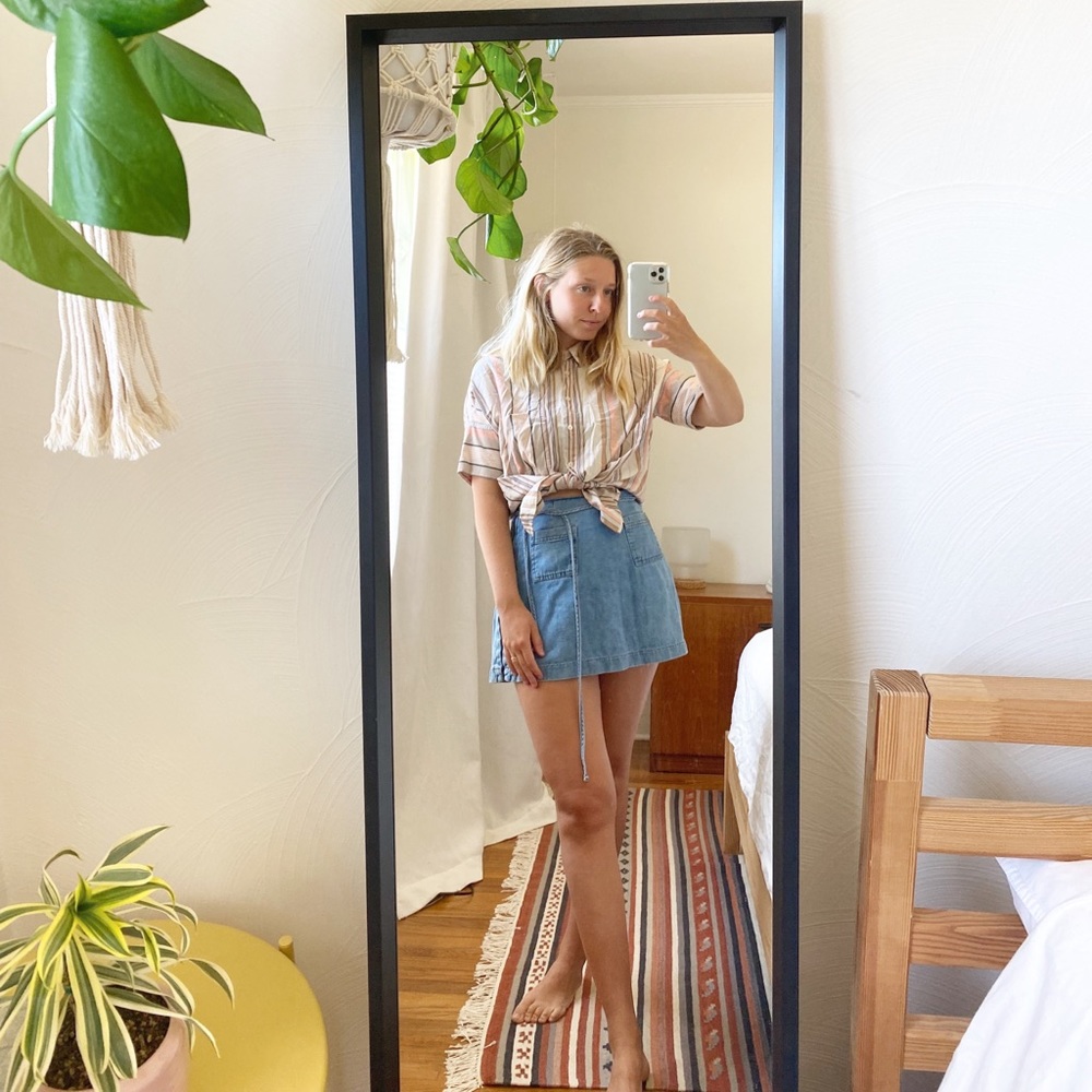 Madewell • Button Down • Pastel Stripes